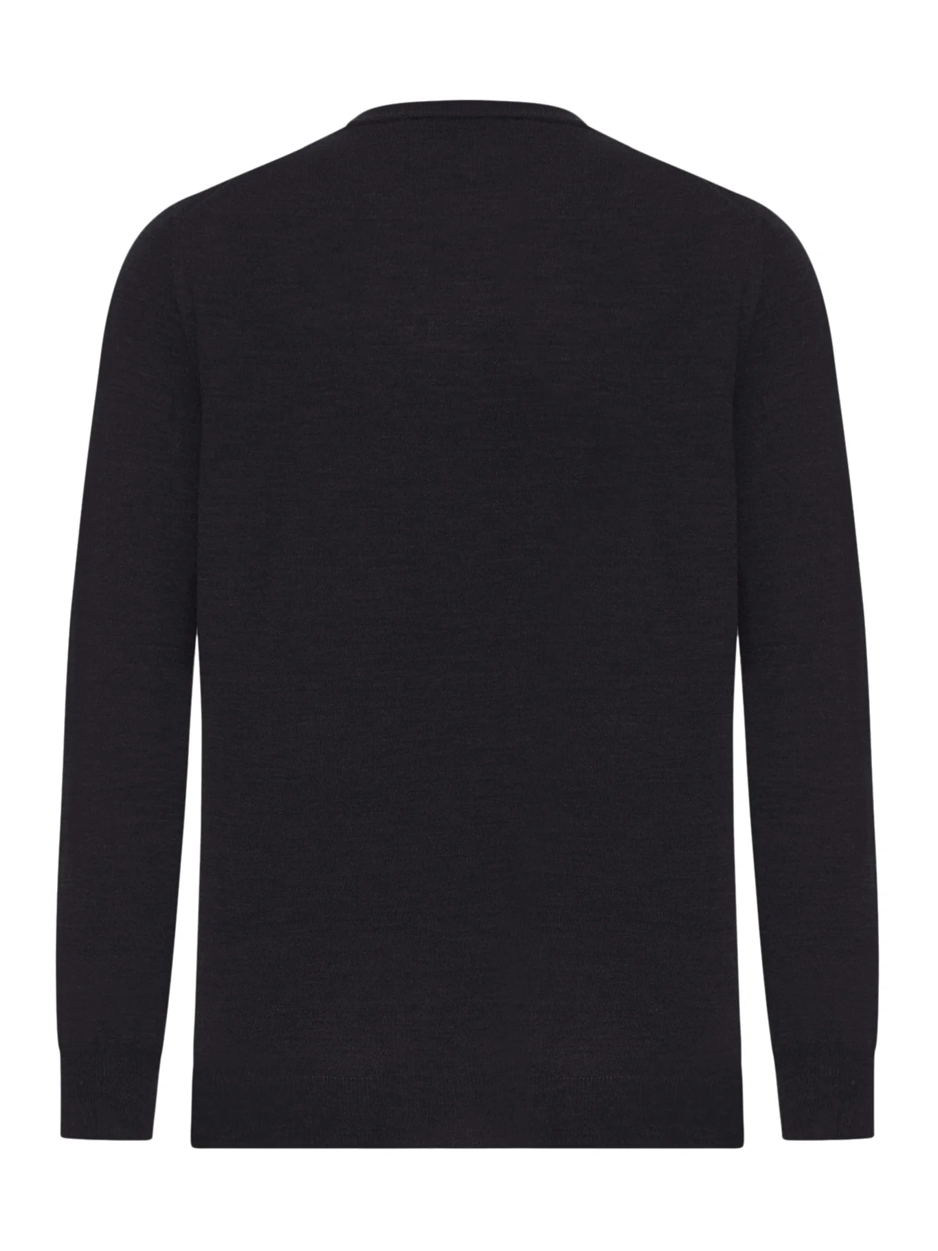CREW NECK SWEATER IN FINE COMBED WOOL - Image 2
