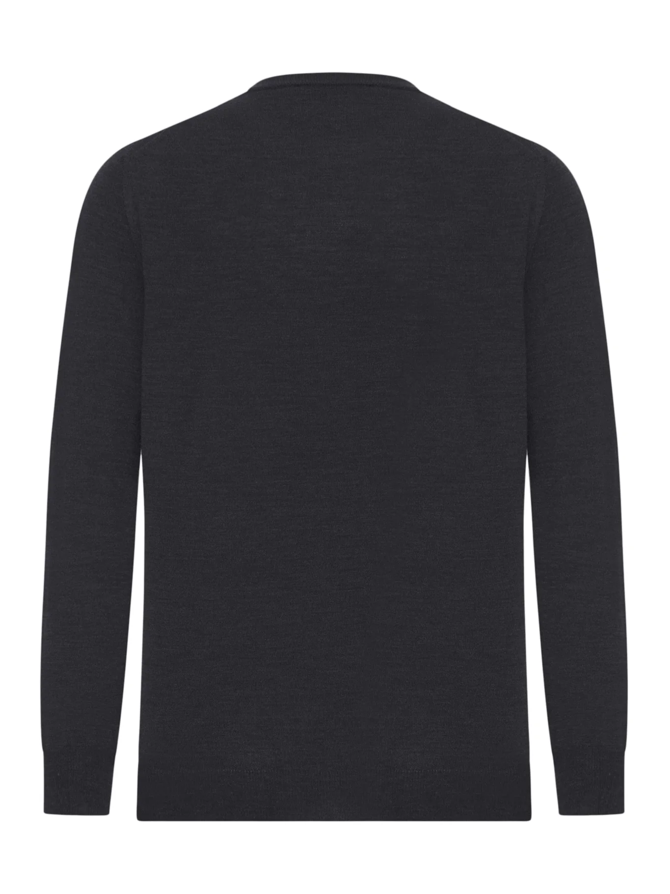CREW NECK SWEATER IN FINE COMBED WOOL - Image 2