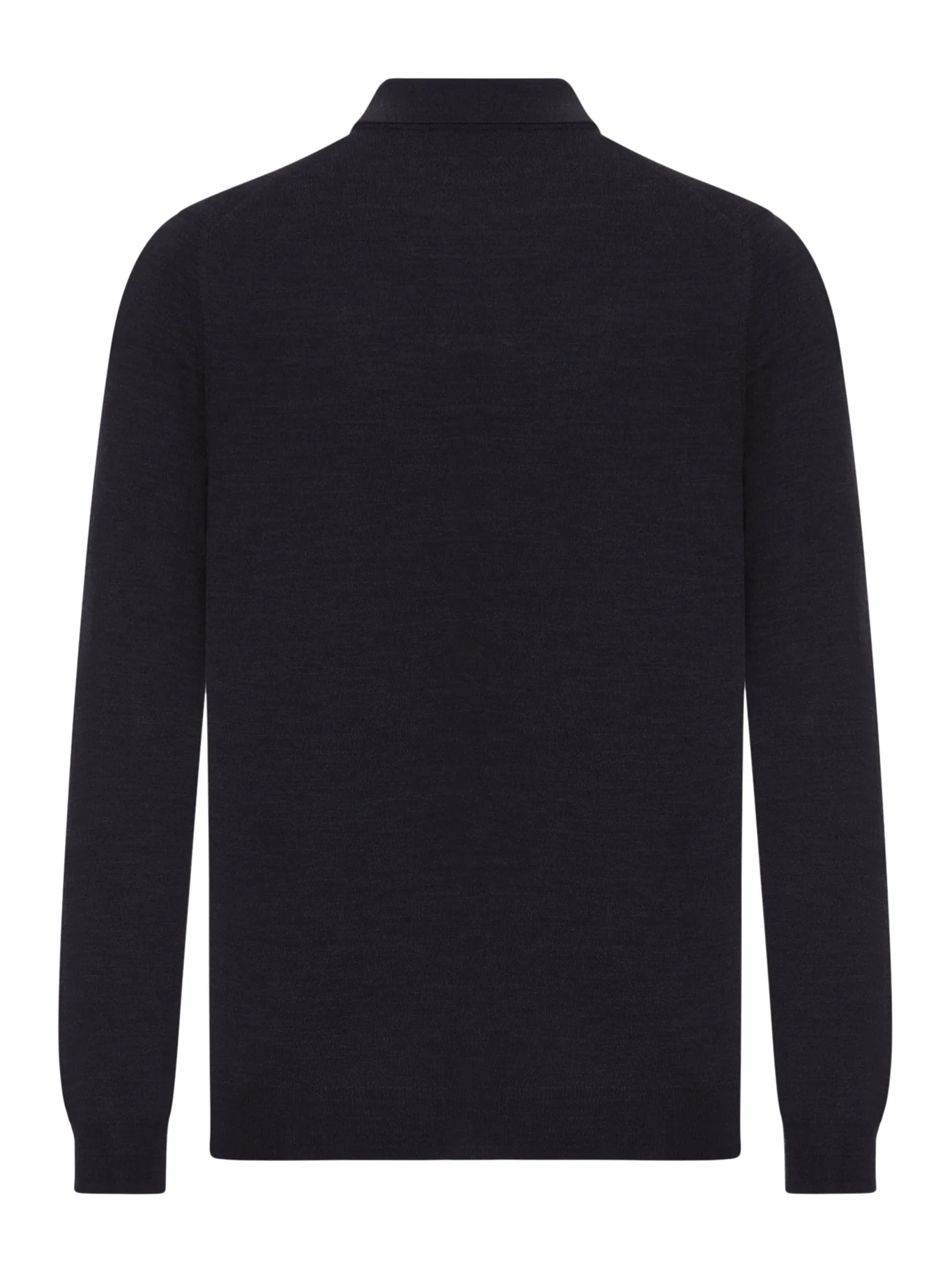 POLO SHIRT IN FINE COMBED WOOL - Image 2
