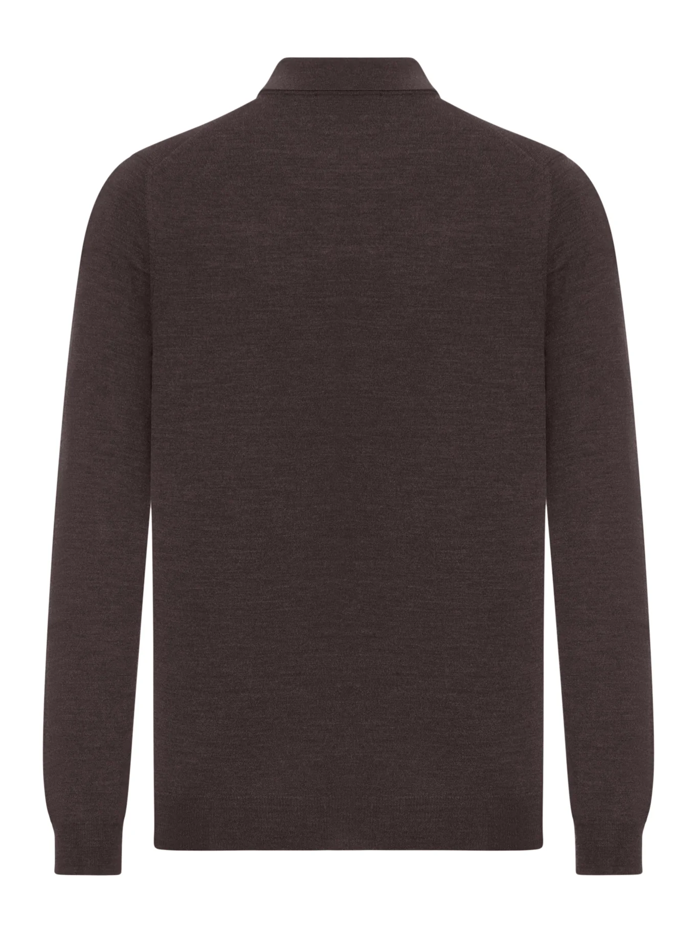POLO SHIRT IN FINE COMBED WOOL - Image 2