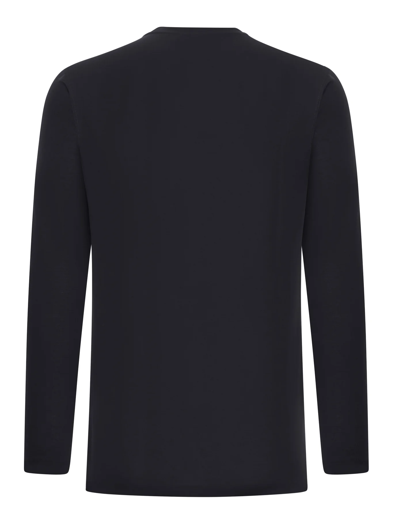 SLIM FIT LONG-SLEEVED ICE COTTON T-SHIRT - Image 2