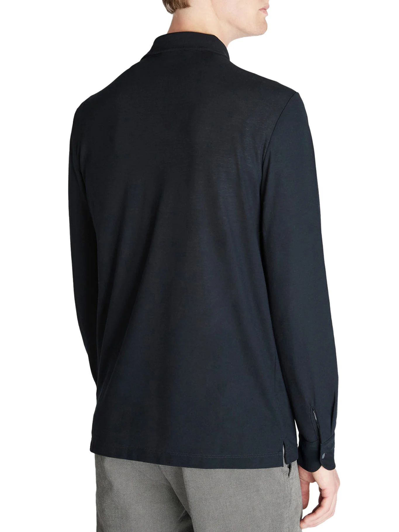 SLIM FIT POLO IN ICE COTTON - Image 3