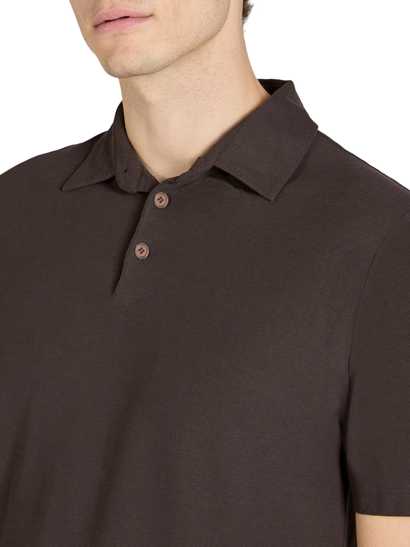 SLIM FIT POLO IN ICE COTTON - Image 4