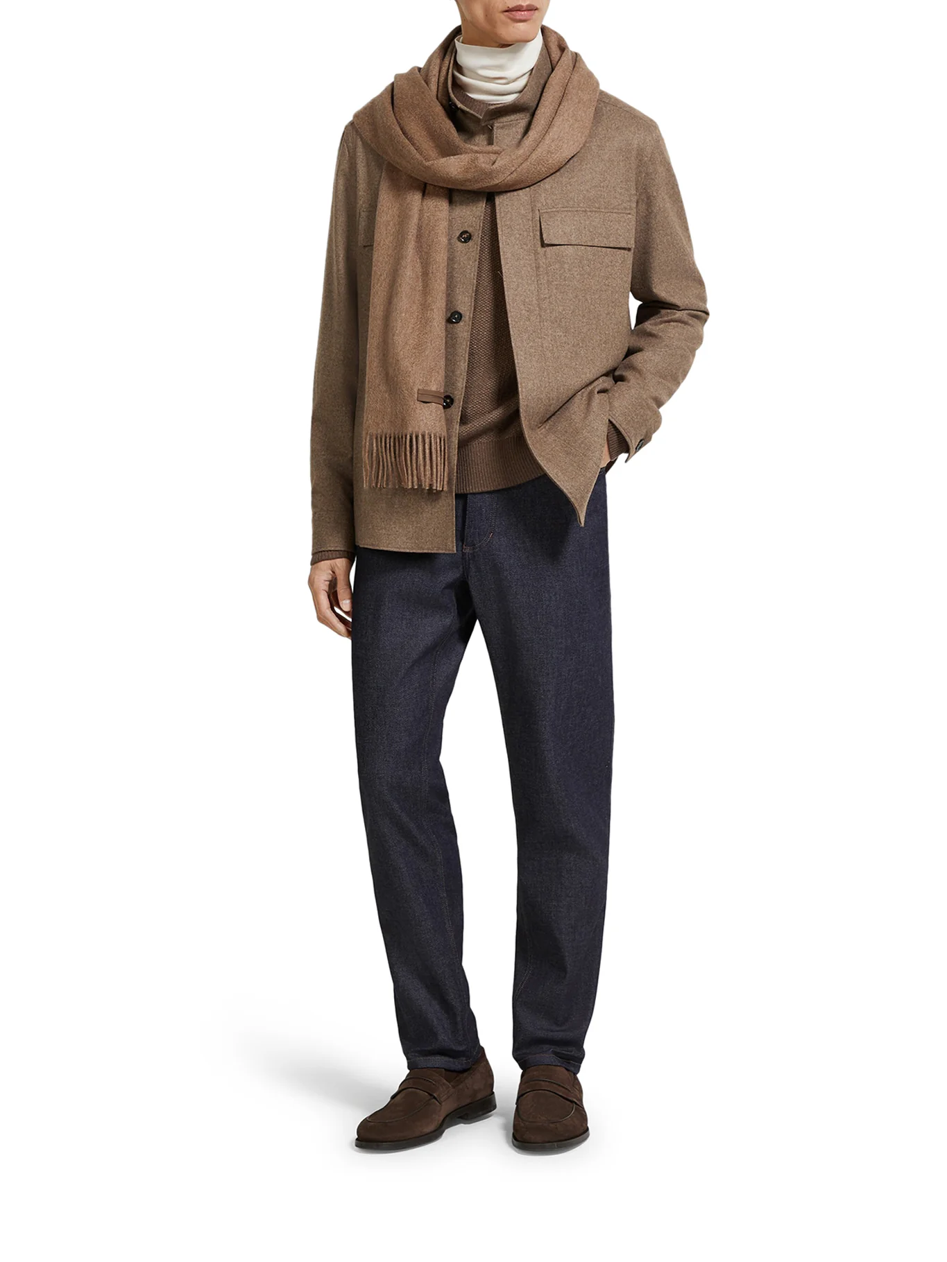 OASIS CASHMERE OVERSHIRT - Image 2