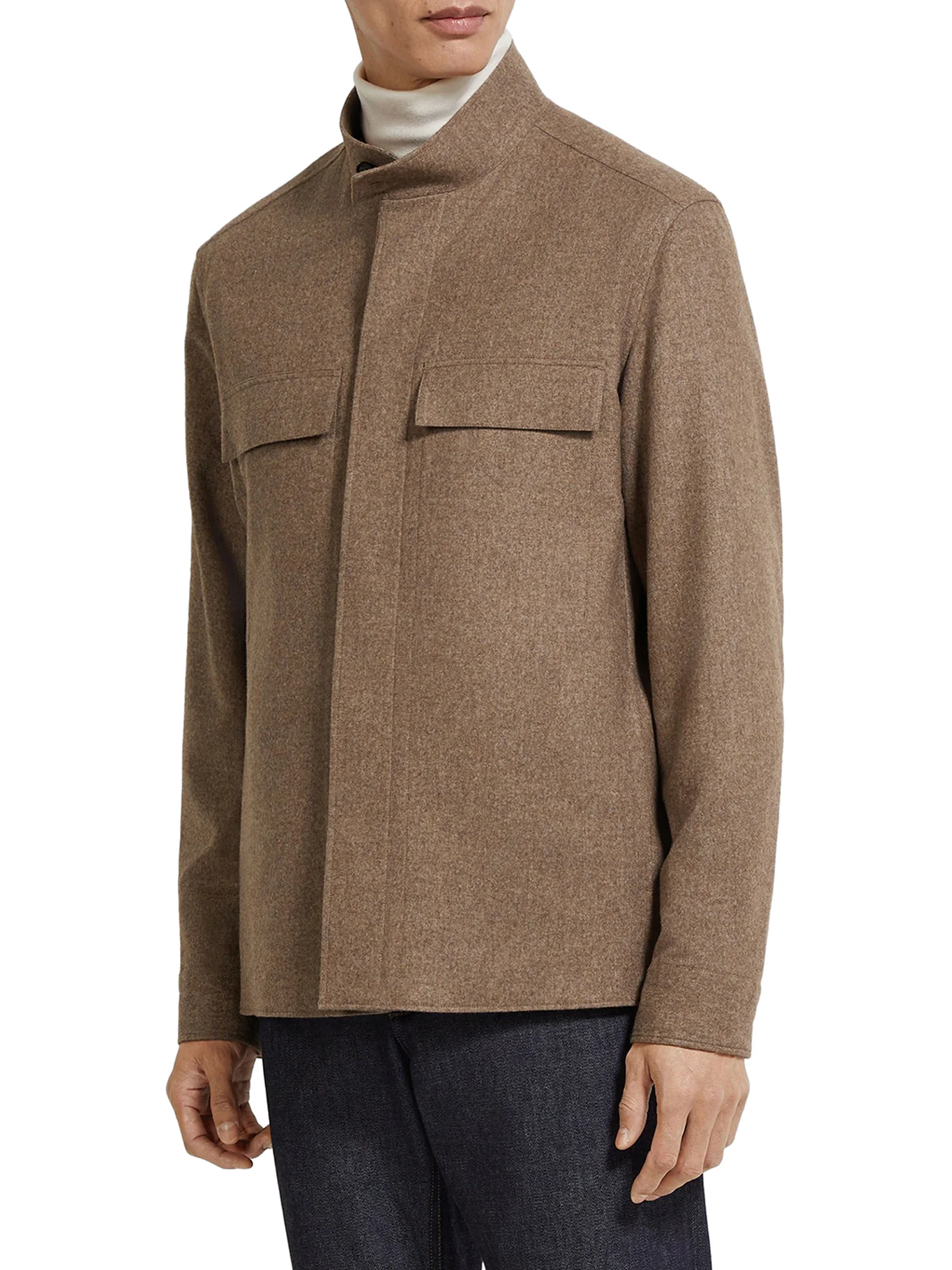 OASIS CASHMERE OVERSHIRT - Image 3