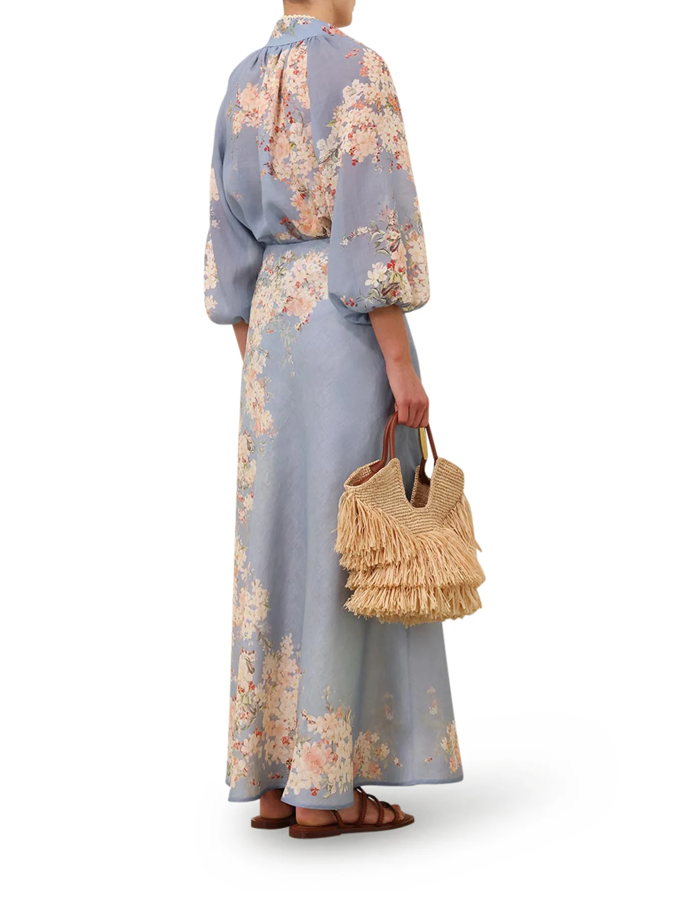 FLUID BLOUSE WITH JEWEL BUTTONS - Image 4