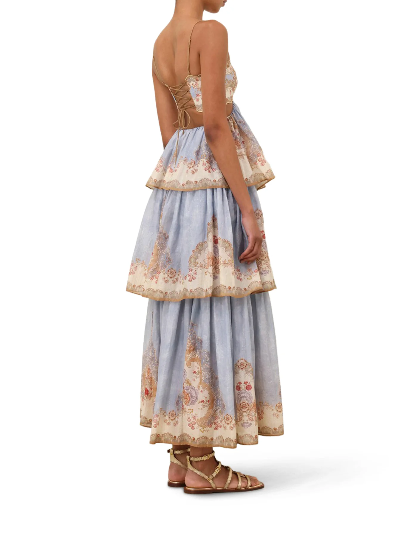 DAYLIGHT RUFFLED MAXI DRESS - Image 3