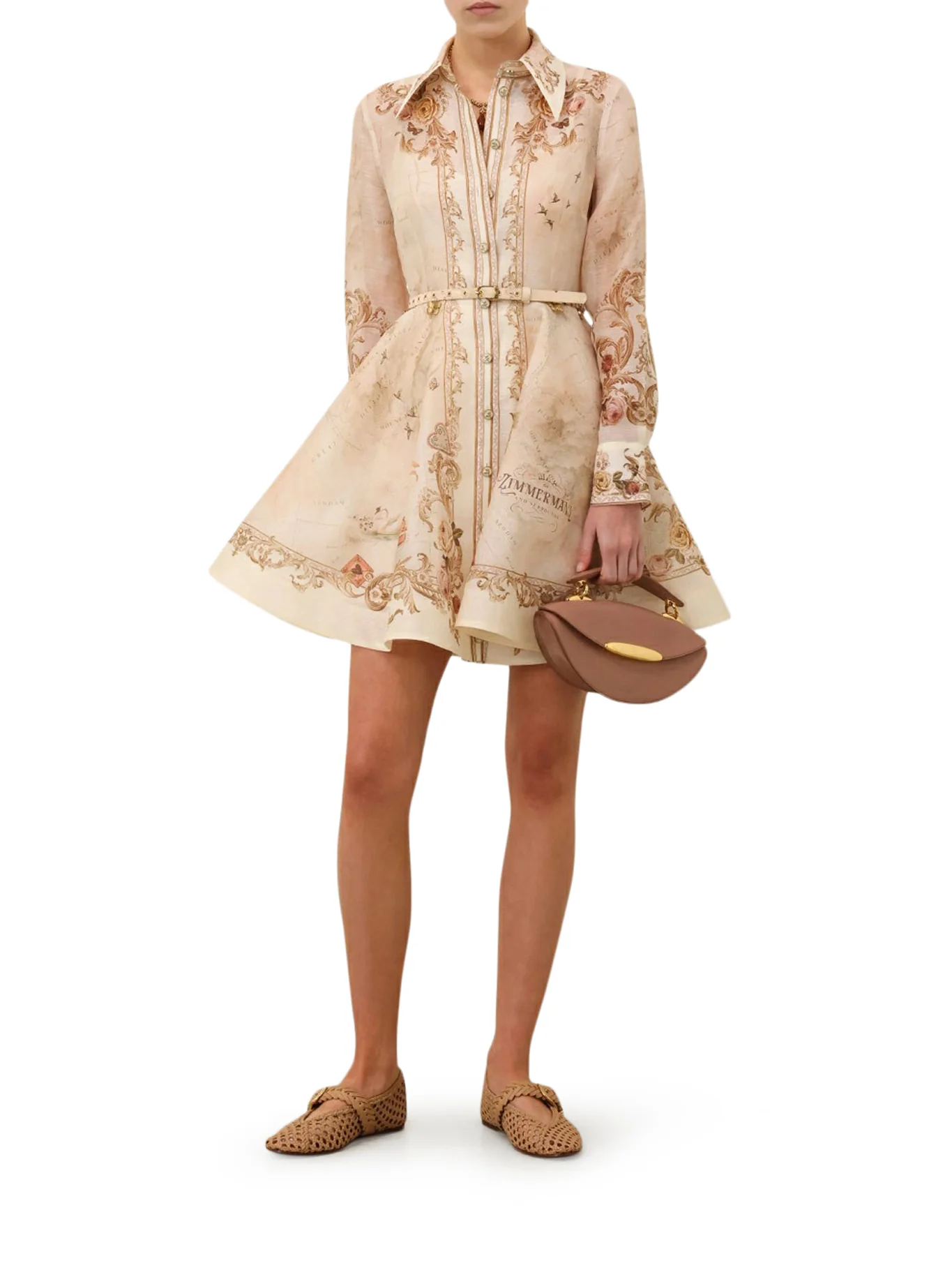 MEMENTO BUTTONED MINI DRESS - Image 2