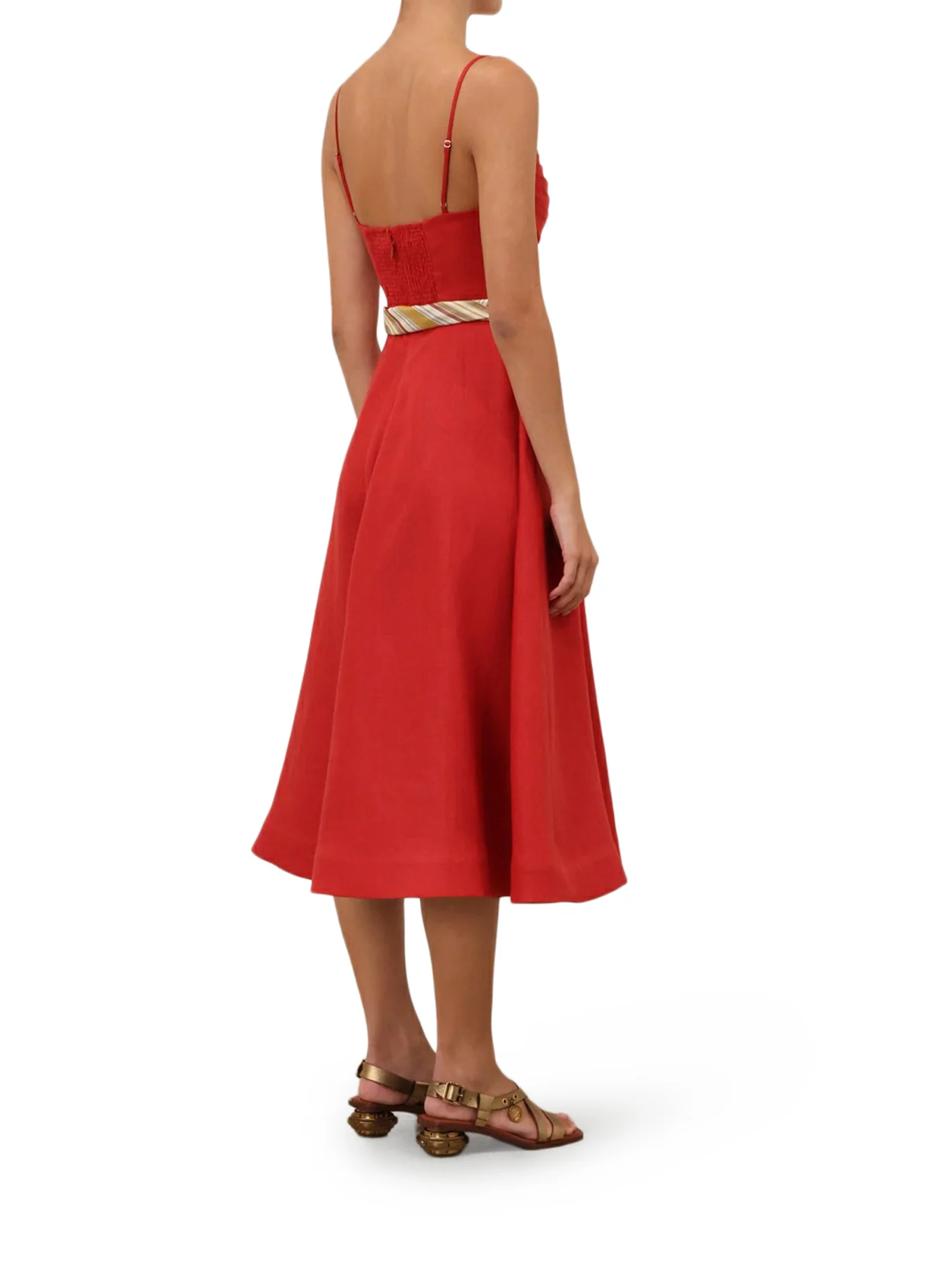 REBELLION TUCK MIDI DRESS - Image 3