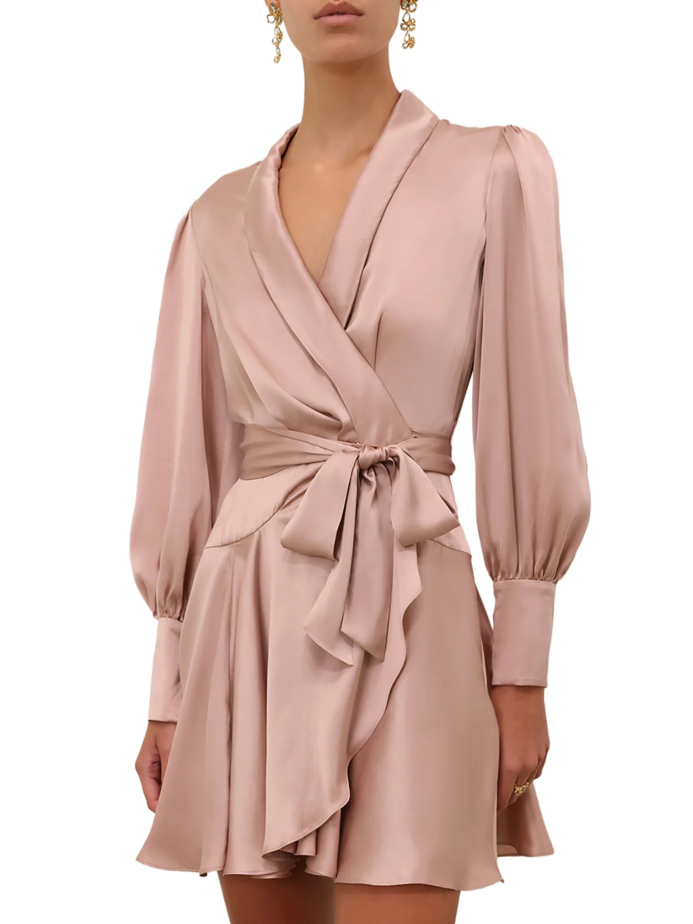 SILK MINI DRESS - Image 3