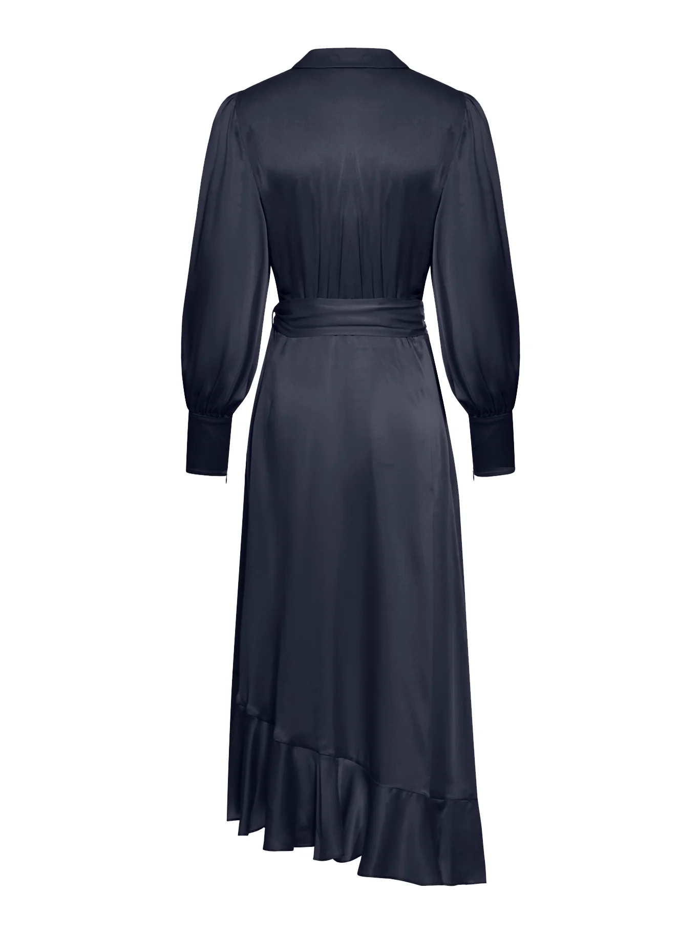 SILK WRAP DRESS - Image 2