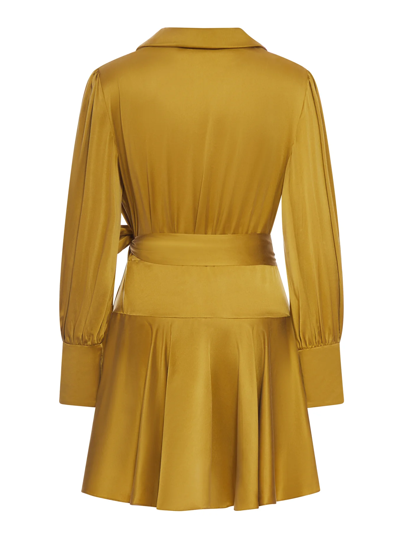 SILK WRAP DRESS - Image 2
