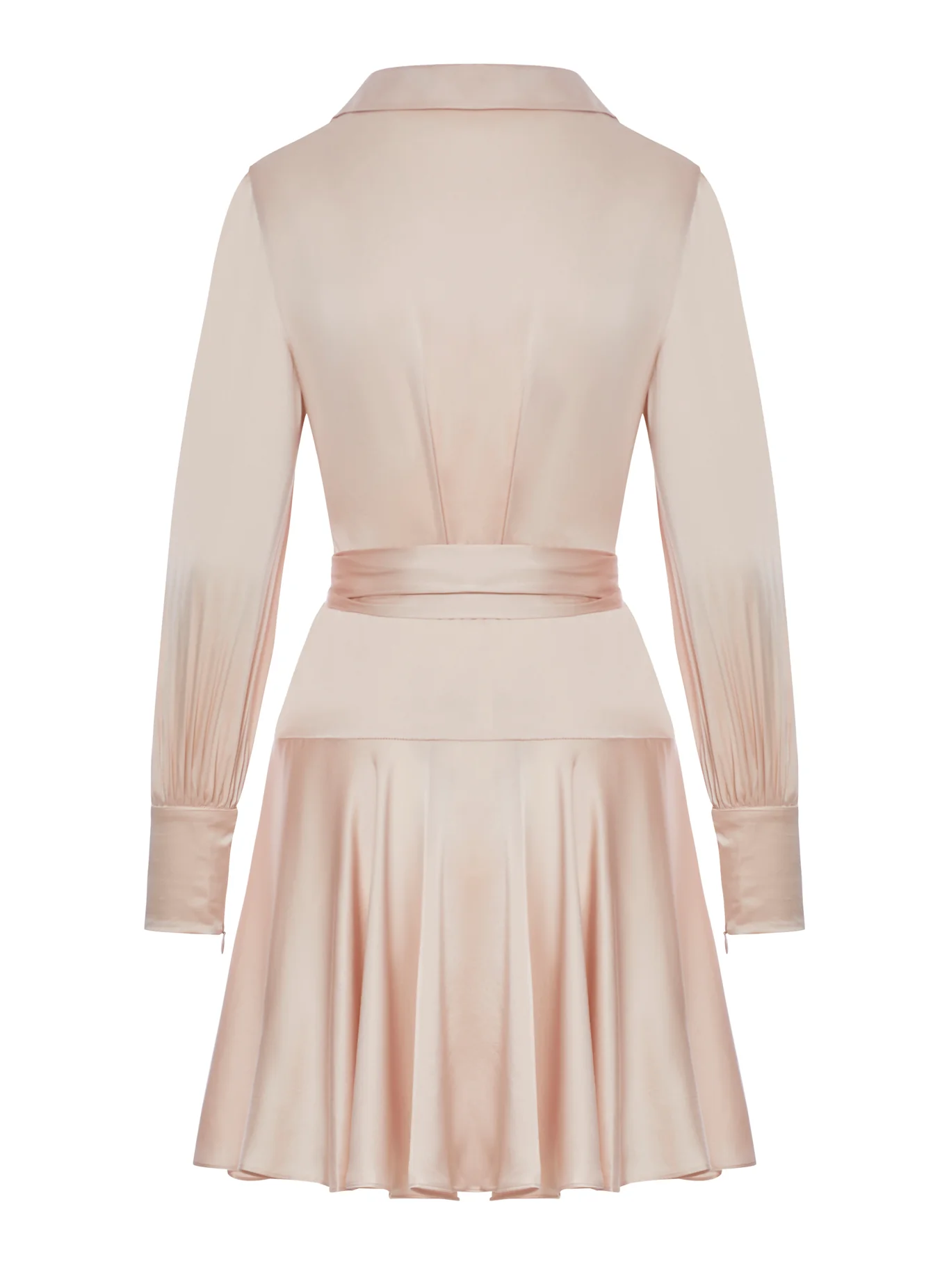 SILK WRAP DRESS - Image 2
